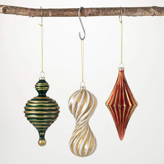 Classic Finial Ornament (Set of 3)