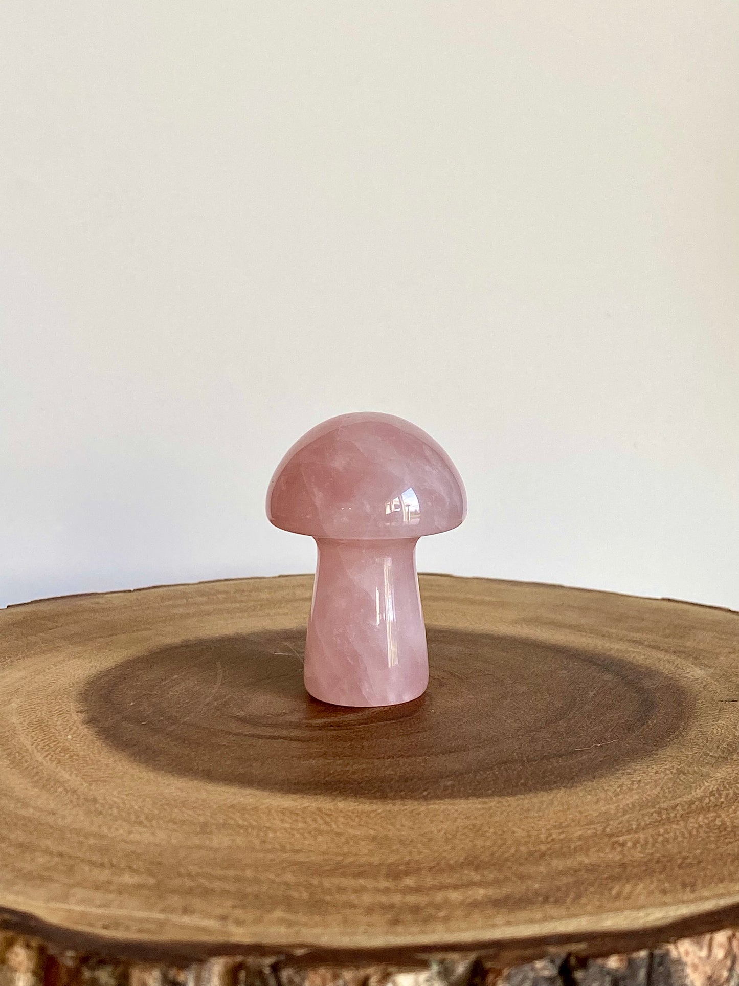 Rose Quartz Mushroom