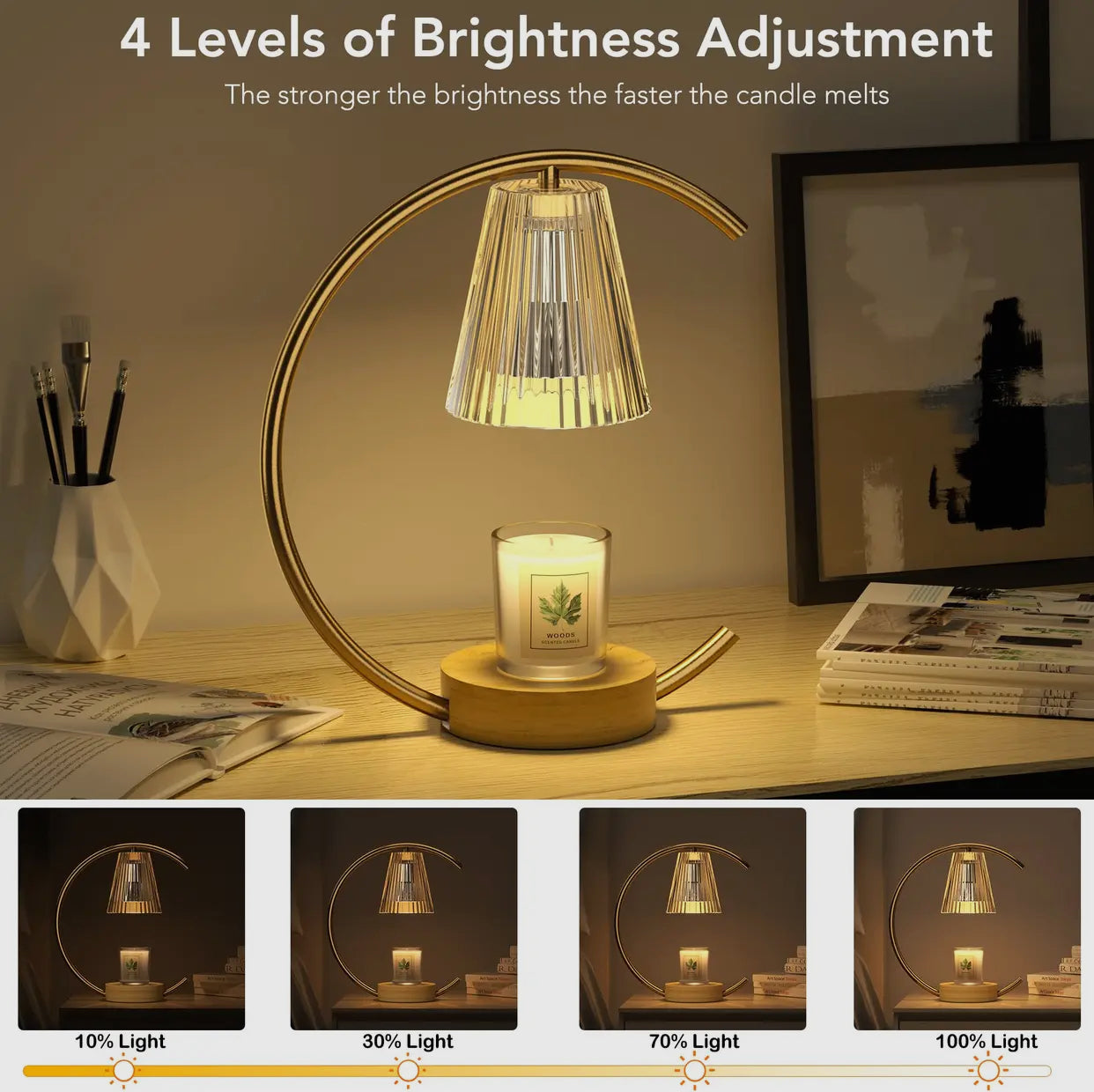 Dimmable Lamp Candle Warmer