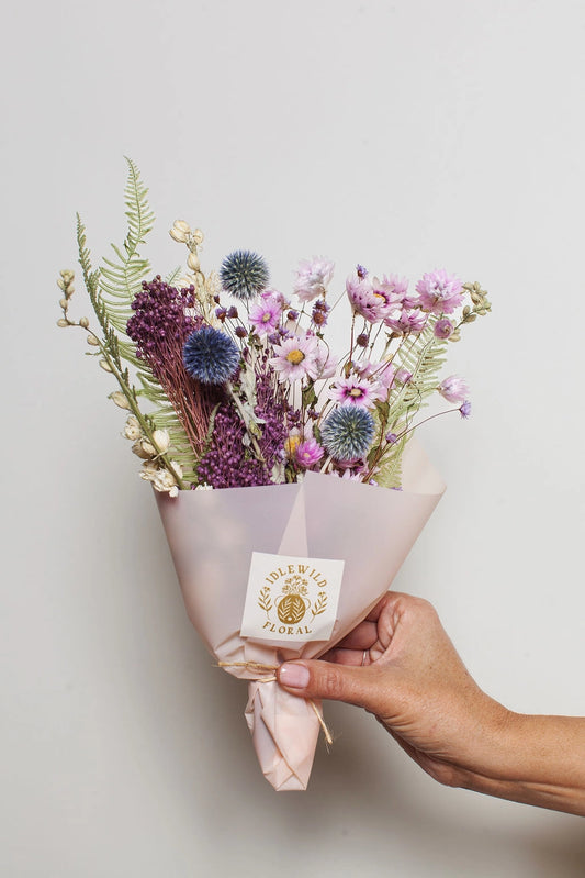 Purple and Green Mix Bouquet